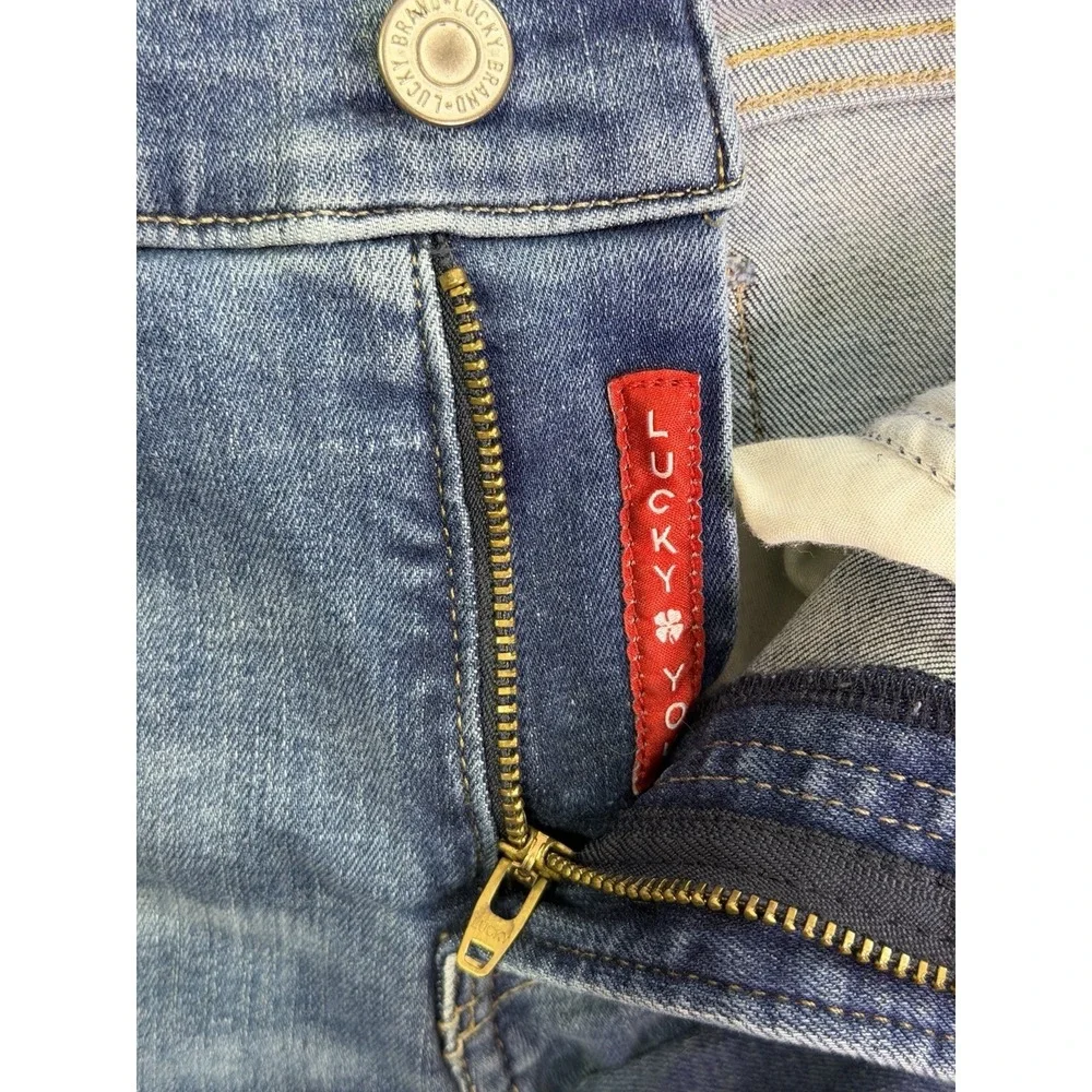 Lucky Brand Jeans Womens 6/28 Blue Medium Wash Sweet Mid Rise Bootcut Stretch